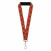 Lanyard - 1.0" - Harry Potter Gryffindor Crest Plaid Reds Gold Lanyards The Wizarding World of Harry Potter Default Title  