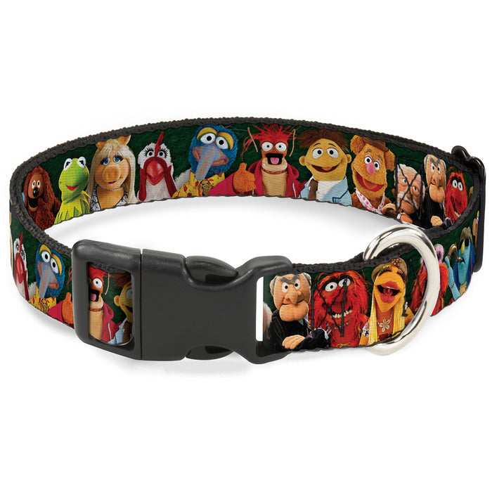 Plastic Clip Collar - Muppets 20-Character Group Pose Greens Plastic Clip Collars Disney   