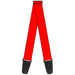 Guitar Strap - Red Guitar Straps Buckle-Down   