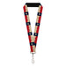 Lanyard - 1.0" - Texas Flag Distressed Painting Lanyards Buckle-Down   