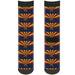 Sock Pair - Polyester - Arizona Flag Distressed Painting - CREW Socks Buckle-Down   
