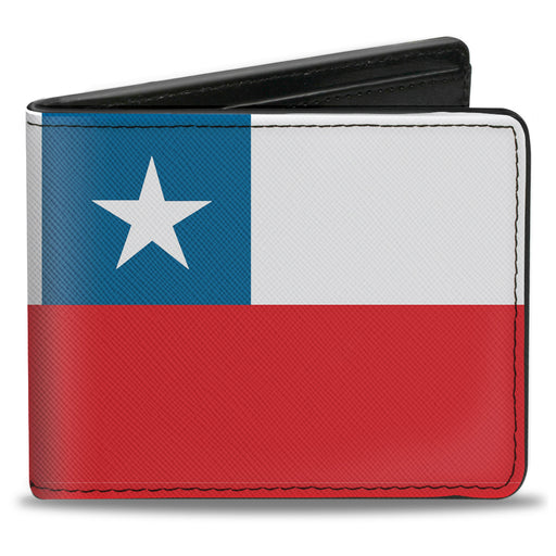 Bi-Fold Wallet - Chile Flags Bi-Fold Wallets Buckle-Down   