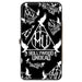 Hinged Wallet - HOLLYWOOD UNDEAD Triangle Dove and Grenade Logo Black White Hinged Wallets Hollywood Undead   