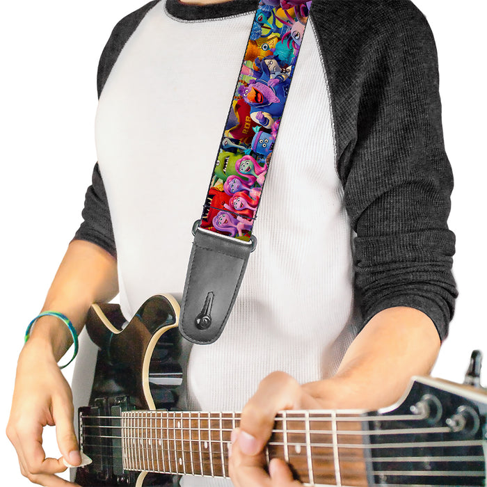 Guitar Strap - Monsters University Monsters Stacked Guitar Straps Disney   