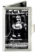 Business Card Holder - SMALL - HARLEY QUINN Pose METROPOLIS WILL NEVER BE THE SAME FCG Black Grays White Business Card Holders DC Comics   