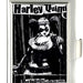 Business Card Holder - SMALL - HARLEY QUINN Pose METROPOLIS WILL NEVER BE THE SAME FCG Black Grays White Business Card Holders DC Comics   