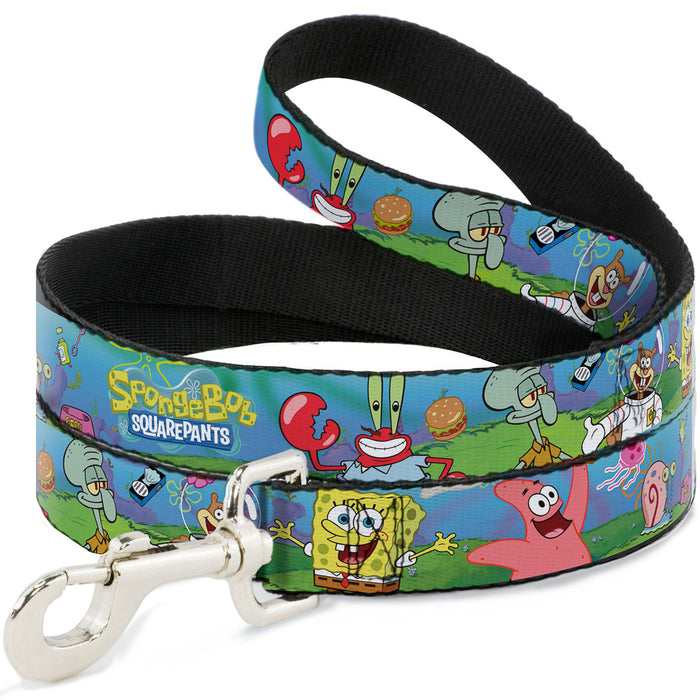 Dog Leash - SpongeBob and Friends/Logo Dog Leashes Nickelodeon   