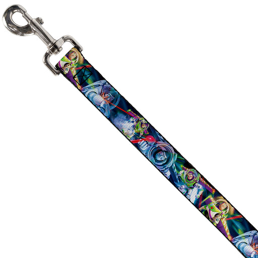 Dog Leash - Buzz Lightyear Action Poses Stacked Dog Leashes Disney   