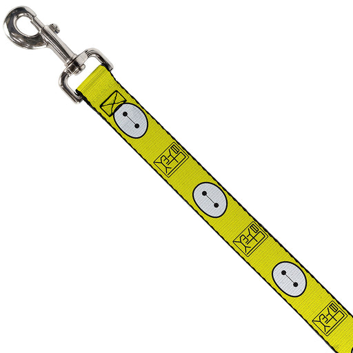 Dog Leash - BAYMAX Hanko/Face Yellow/Black/White Dog Leashes Disney   