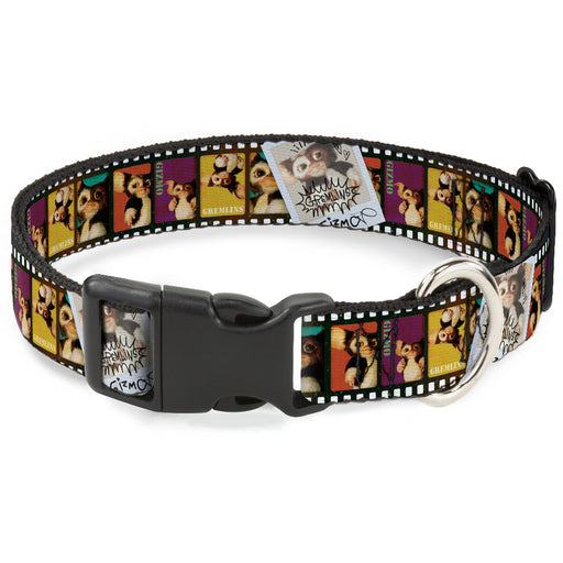 Plastic Clip Collar - Gremlins Gizmo Filmstrip Poses Multi Color Plastic Clip Collars Warner Bros. Horror Movies   