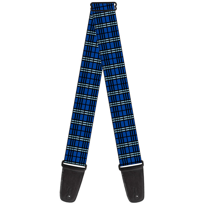 Guitar Strap - Plaid Navy Guitar Straps Buckle-Down   