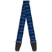 Guitar Strap - Plaid Navy Guitar Straps Buckle-Down   