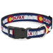 Plastic Clip Collar - COLFAX Colorado Flag Weathered Plastic Clip Collars Buckle-Down   