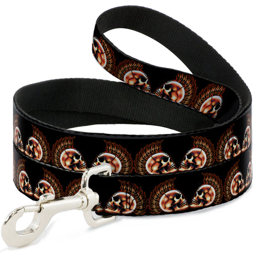 Dog Leash - Mohawk Skulls - NO Star Dog Leashes Buckle-Down   