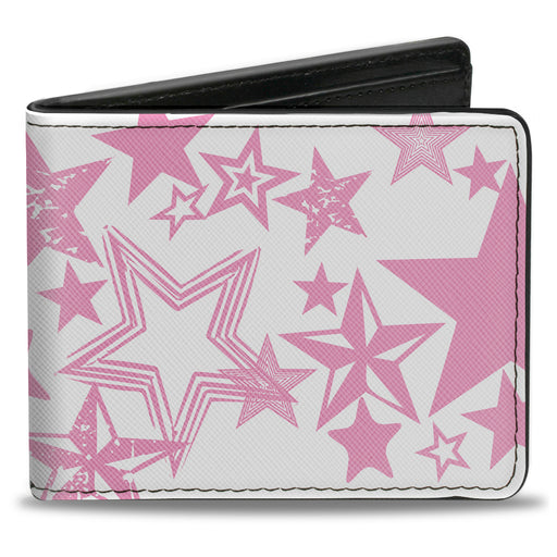 Bi-Fold Wallet - Stargazer White Pink Bi-Fold Wallets Buckle-Down   