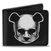 Bi-Fold Wallet - Panda Skulls Bi-Fold Wallets Buckle-Down   