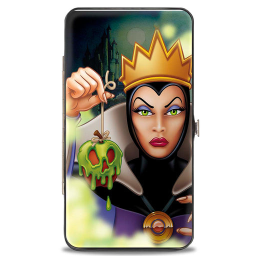 Hinged Wallet - The Evil Queen Poisoned Apple Pose + Diablo Flying Hinged Wallets Disney   