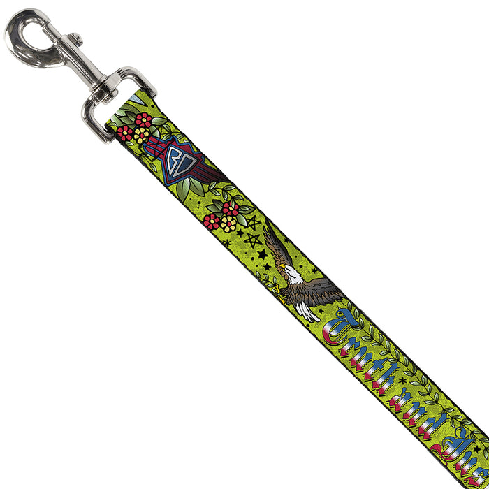 Dog Leash - Truth and Justice Green Dog Leashes Buckle-Down   