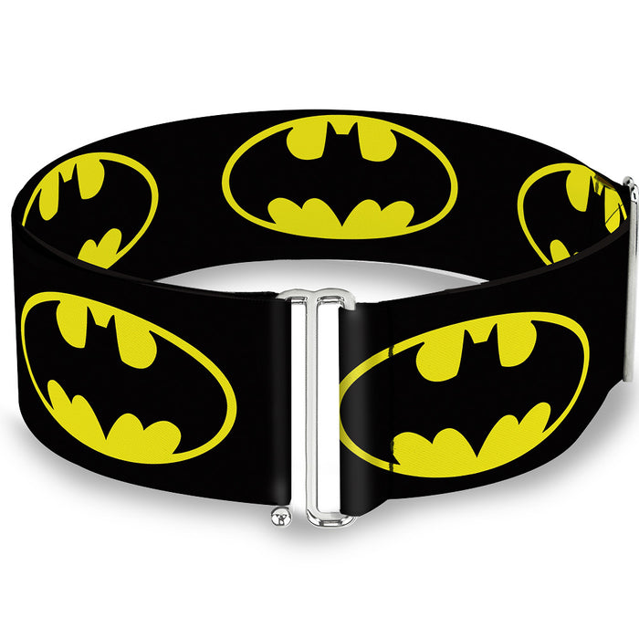 Buckle-Down Batman Shield Yellow Pet Collar - Small
