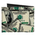 Canvas Bi-Fold Wallet - Benjamins Canvas Bi-Fold Wallets Buckle-Down   