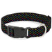 Plastic Clip Collar - Dog Bone Black/Multi Color Plastic Clip Collars Buckle-Down   