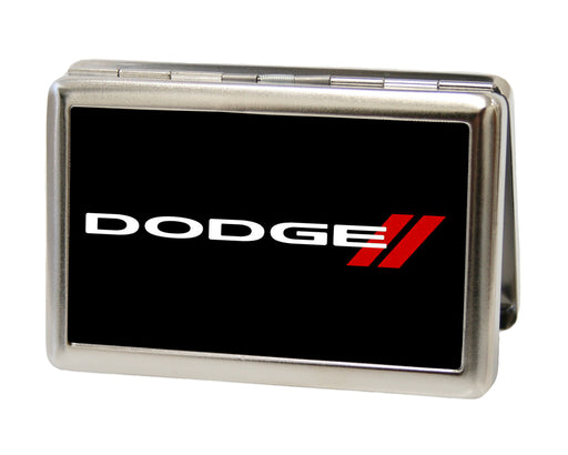 Business Card Holder - LARGE - DODGE FCG Red Rhombus Metal ID Cases Dodge   