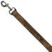 Dog Leash - Wood Grain3 Horizontal Brown Dog Leashes Buckle-Down   