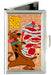 Business Card Holder - SMALL - SCOOBY DOO Pizza Stack Pose Dog Bone FCG Browns Business Card Holders Scooby Doo   