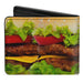 Bi-Fold Wallet - Vivid Cheeseburger Bi-Fold Wallets Buckle-Down   