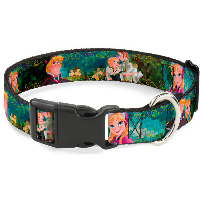 Plastic Clip Collar - Anna & Hans/Anna & Kristoff Poses Plastic Clip Collars Disney   