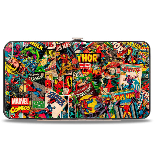Spider-Man Comic Book Leather Black Wallet with Chain , Marvel Comic Book  Superhero Wallets, UK