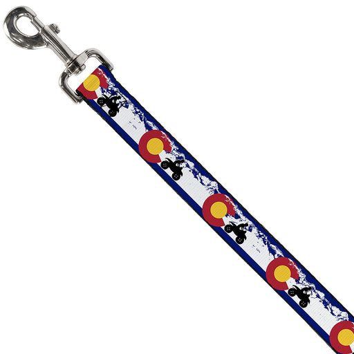 Dog Leash - Colorado/ATV Rider/Mountains Dog Leashes Buckle-Down   