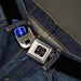 Chevy Seatbelt Belt - Chevy Bowtie Logo REPEAT Webbing Seatbelt Belts GM General Motors   