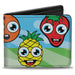 Bi-Fold Wallet - Fruit Cartoon Bi-Fold Wallets Buckle-Down   