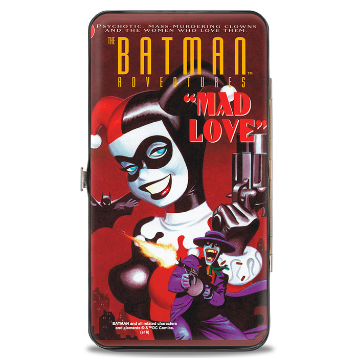 Hinged Wallet - THE BATMAN ADVENTURES MAD LOVE #1 Cover Joker Harley Q —  Buckle-Down