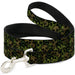 Dog Leash - Camo Olive/Black Skull Yard2 Dog Leashes Buckle-Down   