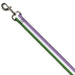 Dog Leash - Flag Genderqueer Lavender/White/Green Dog Leashes Buckle-Down   