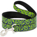 Dog Leash - Question Mark Scattered Lime Green/Purple Dog Leashes DC Comics   