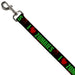 Dog Leash - I "HEART" ZOMBIES Black/Green/Red Splatter Dog Leashes Buckle-Down   