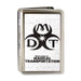 Business Card Holder - LARGE - DMT-DEPARTMENT OF MAGICAL TRANSPORTATION Symbol GW White Metal ID Cases The Wizarding World of Harry Potter Default Title  