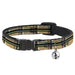 Cat Collar Breakaway - Plaid Tan Breakaway Cat Collars Buckle-Down   