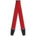 Guitar Strap - Christmas Red Guitar Straps Buckle-Down   