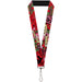 Lanyard - 1.0" - Mom & Mom Red Lanyards Buckle-Down   