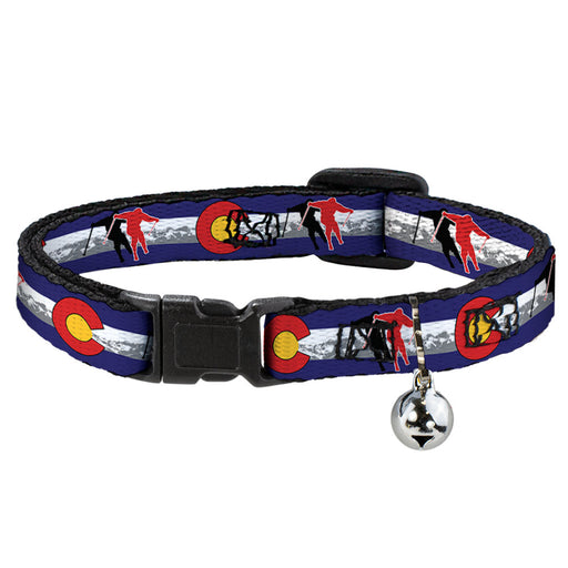 Cat Collar Breakaway - Colorado Skier1 Red Mountains Breakaway Cat Collars Buckle-Down   