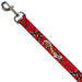 Dog Leash - Lucky Red Dog Leashes Buckle-Down   