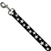 Dog Leash - Multi Stars Black/White/Black/White Outline Dog Leashes Buckle-Down   