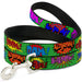 Dog Leash - Sound Effects Green/Multi Color Dog Leashes Buckle-Down   