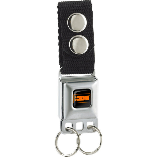 Keychain - HEMI 426 Logo2 Full Color Black White Orange Keychains Hemi   