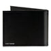 Canvas Bi-Fold Wallet - Leonardo Crossed Katana Dark Pose Black Grays Canvas Bi-Fold Wallets Nickelodeon   