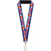 Lanyard - 1.0" - Colorado ASPEN Flag Snowy Mountains Weathered Blue White Red Yellows Lanyards Buckle-Down   